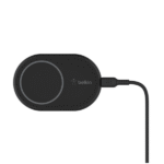 Support de charge rapide de voiture avec MagSafe intégré - 10W - Câble type-C inclus - Pivotable - WIC004BT - Noir – Image 4