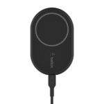 Support de charge rapide de voiture avec MagSafe intégré - 10W - Câble type-C inclus - Pivotable - WIC004BT - Noir – Image 2