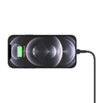 Support de charge rapide de voiture avec MagSafe intégré - 10W - Câble type-C inclus - Pivotable - WIC004BT - Noir – Image 3