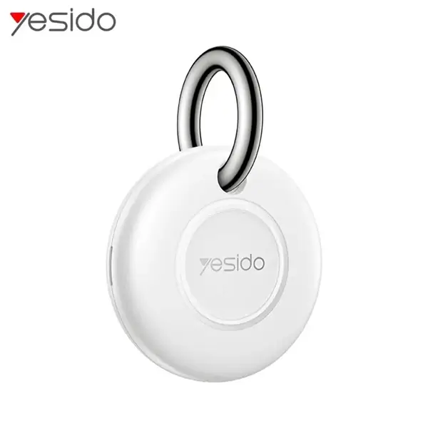 Traceur connecté Yesido avec Apple Find My - GPS - 9 à 12 mois d'autonomie - 240 mAh - Blanc - EC14