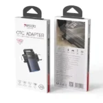 Adaptateur OTG 2en1 pour ordinateur, portable - USB 3.0 - USB vers Type-C et Lightning - GS35 – Image 2