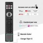 TV connectée mini led Hisense - 75'' - Affichage LED - Résolution HD 4K - Rétroéclairage LED Mini-LED - Système VIDAA - Commande vocale - 75U7Q – Image 2