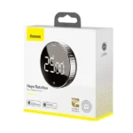 Minuteur rotatif à compte à rebours Baseus Heyo – Fonctionne avec 3 piles AAA - Écran LCD complet - Fixation magnétique - Noir - ACDJS-01 – Image 4