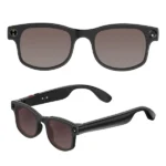 Lunettes connectées avec caméra  - 5MP - 1080P - musique et assistant vocal ChatGPT - Wifi - AI Smart Glasses AIMB-G1 -  270mAh – Image 4
