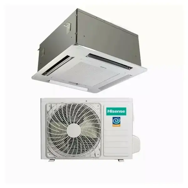 Split cassette Inventer avec unité extérieur Hisense - 60.000 BTU - 6 CV - 220-240V - Mode Turbo, refroidissement rapide - Mode automatique - Mode ventilateur - AUC-60UR6SNKC5