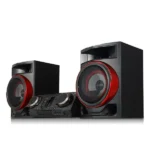 Mini Hifi avec deux enceintes télécommandé LG CL87- 2350W - BT - USB - CD - FM - Éclairage multicolore - DJ Appli - Fonctions DJ Karaoké avec suppression des voix et changement de tonalité - CL87 – Image 2