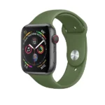 Bracelet de remplacement pour montre W3 sport en silicone Coteetci Silicone Watch Band - 44mm/42mm - Kaki - CS2086-KR