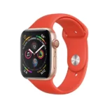 Bracelet de remplacement pour montre W3 en silicone Coteetci Silicone WatchBand - 42mm/44mm - Rouge vin - CS2086-WR