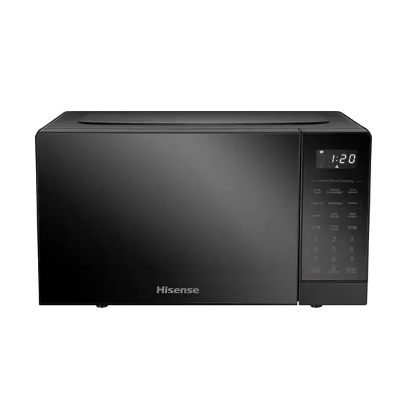 Micro-Onde sans poigné Hisense – 25L – 900W – 10 niveaux de puissance – Fonction grill croustillant - H25MOBS6G