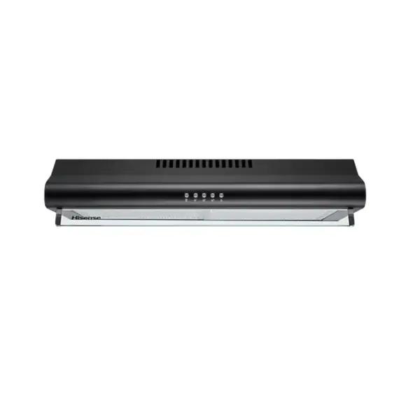 Hotte aspirante Hisense - 71.5W - 60CM - Éclairage LED - Bon flux d'air - HHO60PABL