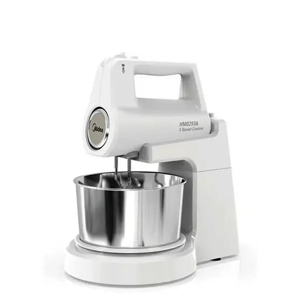 Batteur électrique Midea - 5 vitesse - Fonction turbo - Bocal 2L - Puissance 400W - HHM0293CEE-MP01S