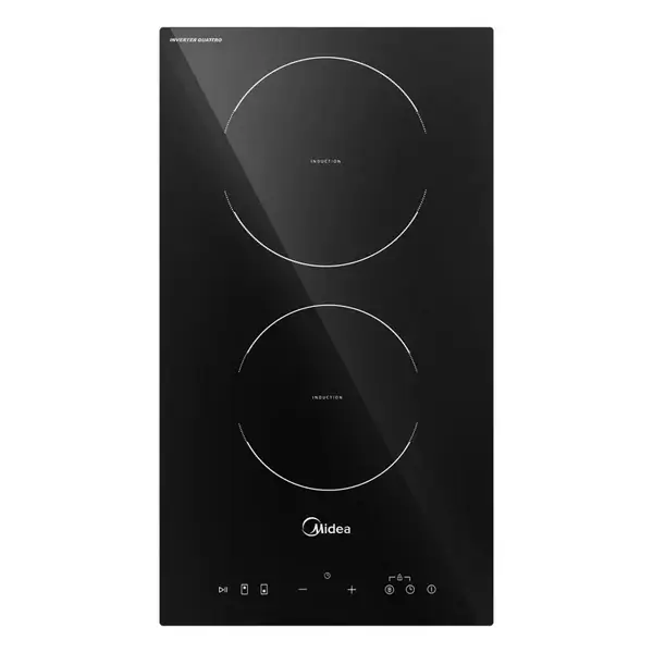 Plaque à induction Inventer Midea - 2 zones de cuisons - 9 niveaux de puissances - 3500W - Cuissons par induction - MC-ID3591-A2