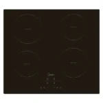 Plaque de cuisson à induction Midea - 4 zones de cuisons - Tactile - 9 niveaux de puissances - 3500W - Inverter - MC-IF3518G4S-A