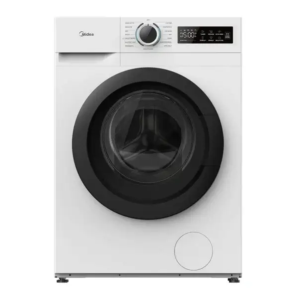 Machine à laver automatique Midea - 6KG - Ouverture frontale - Essorage - Rinçage - MF110W60D/W-FR