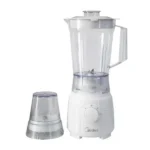 Mixer blender Midea – 1.5L – 2 vitesses - Puissance 600W - Bocal en plastique - Mixage optimal de tous types d’ingrédients - MJ-BL2516CEE-MP01S