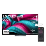 TV LG 83" - Smart OLED Evo AI avec télécommande magique AI – Année 2025 – 4K OLED – UHD – Wifi – BT – WebOS25 – Reconnaissance vocale – Processeur α9 Gen8 AI - OLED83C56LA