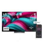 TV LG 77" - Smart OLED Evo AI avec télécommande magique AI - Année 2025 - 4K UHD - Wifi - BT - WebOS25 - Reconnaissance vocale - Processeur α9 Gen8 AI - OLED77C56LA