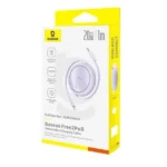 Câble de charge rétractable Baseus Free2Pull  - Type-C vers Lightning - 20W - 1m - Violet nébuleux - P10364501511-00 – Image 2