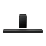 Barre de son sans fil Hisense - 580W - Caisson de basse - Adaptation sonore de l'IA - MP3 - WMA - FLAC - WA - WIFI - Q65H