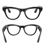 Lunette de soleil connectée  avec caméra intégrée Ray-Ban Meta Skyler  – Photogray - BT 5.2 - Photogray - 32Go - 12MP - 4h d'autonomie – Noir - Ray-Ban Meta Skyler Shiny Black – Image 2
