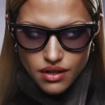 Lunette de soleil connectée  avec caméra intégrée Ray-Ban Meta Skyler  – Photogray - BT 5.2 - Photogray - 32Go - 12MP - 4h d'autonomie – Noir - Ray-Ban Meta Skyler Shiny Black – Image 3