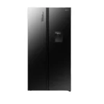 Réfrigérateur américain double portes réversibles Hisense - 529L – Distributeur d'eau - Total Nofrost - Multi AirFlow - Economique - R600A - A+ -RS5P558NMSG – Image 2