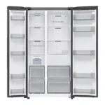 Réfrigérateur américain Inventer deux portes réversible Samsung - 655L Net - Distributeur d'eau - Economique - R600A - Classe énergétique 4 - Wi-Fi intégré - RS70F65Q4TGH