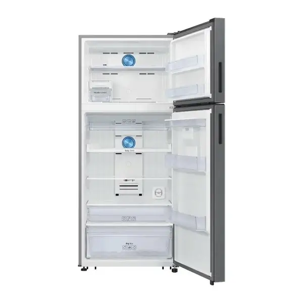 Réfrigérateur No frost double portes Samsung - 528Net - Distributeur d'eau - 3 casiers au congélateur - Twin cooling - RT53DG7B60SLUT