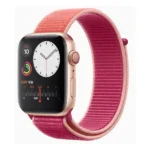 Bracelet de remplacement pour montre en nylon sport fileté W17 Coteetci Magic Tape WatchBand - 42/44mm – Pomegranate - WH5226-SL