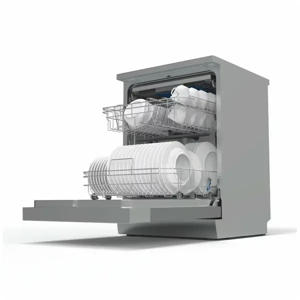 Lave vaisselle Midea - 7KG - 14 couvercles - 8 programmes de lavage - Lavage intensif - Economique - A++ - WQP12-7633