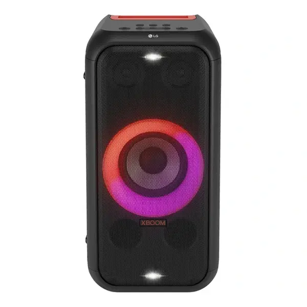 Enceinte bluetooth puissante XBOOM LG - 200W - 12h d'autonomie - IPX4 - BT multi bluetooth - USB - 3 haut-parleurs à 2 voies - Fonction Karaoké - XL5T