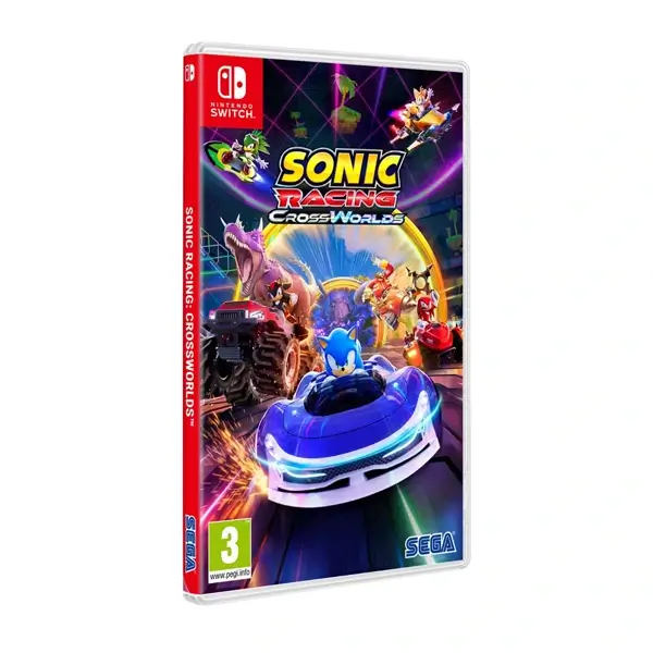 CD - Sonic Racing Cross Worlds - Jeu Nintendo Switch