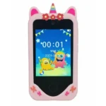Téléphone éducatif pour enfants – Écran couleur 2.8" avec double caméra et jeux intégrés - Licorne - 2025646576 - Rose