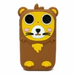 Téléphone éducatif pour enfants avec double caméra et jeux intégrés - Animal - 2025920919 - Marron – Image 2
