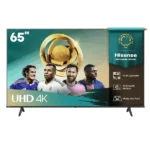 TV Hisense - 65" - Connectée avec télécommande vocale - DLED - 4K UHD - VIDAA - Apple Home - HDMI - USB - Ethernet RJ45 - Wifi - BT - Optique - 65A6Q