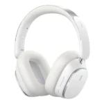 Casque sans fil supra-auriculaire Baseus Bowie H1 Pro - 80h d'autonomie sans Réduction de bruit et 60h avec réduction de bruit - BT V5.3 - Réduction de bruit - Blanc - A00050601213-00