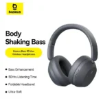 Casque sans fil Baseus Bass 35 Max - 50h d'autonomie - BT V5.3 - Basses percutantes - Oreillettes entièrement réglables - Gris crépuscule - A00070800821-00 – Image 3