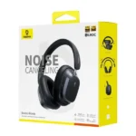 Casque sans fil supra-auriculaire Baseus Bowie H1s - BT 5.4 - Réduction de bruit - 120h d'autonomie sans réduction de bruit et 60h avec réduction de bruit - Étanchéité PX4 - Noir - A00075301113-00 – Image 3