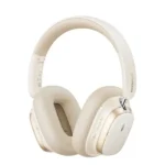 Casque sans fil supra-auriculaire Baseus Bowie H1s - BT 5.4 - Réduction de bruit - 120h d'autonomie sans réduction de bruit et 60h avec réduction de bruit - Étanchéité PX4 - Couleur champagne - A00075301223-00 – Image 2