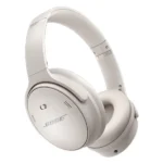 Casque sans fil Bose QuietComfort 45 Headphones - 22h d'autonomie - Réduction de bruit - Bluetooth 5.1 allant jusqu'à 9m - Microphone intégré - Blanc – Image 3