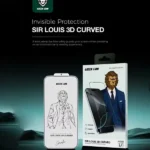 Antichoc verre incurvé 3D pour iPhone 17 Pro Max Green Lion - Protection intégrale - Résistant à la graisse - Anti-traces de doigts - Anti-rayures - Anti-bulles d'air – Transparent - GNL3DCR17PMCL – Image 2