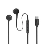 Écouteurs intra-auriculaires filaire JBL Tune 305C - Type-C - 12,5mm - Haut-parleur dynamique - Pure Bass - Noir