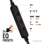 Écouteurs intra-auriculaires filaire JBL Tune 305C - Type-C - 12,5mm - Haut-parleur dynamique - Pure Bass - Noir – Image 2
