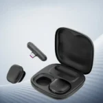 Micro cravate sans fil mini Lavalier Mic Yesido - 2 microphones - 8h d'autonomie - Connecteur Type-C - IA Réduction de bruit - Wifi - Type-C - 50m sans obstacle - KR211