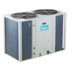 Split armoire avec unité extérieure Midea - 120000 BTU - 47.2 CV - Fonction de redémarrage automatique - Déshumidification - Mode ventilateur - Mode Turbo - MFAT-120CRN1-FS – Image 2