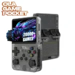 Ola Game Pocket - +15.000 Jeux - écran 3,5" HD - Game Boy - Console rétro portable multi-émulateurs - OLA-GPKT36S - Noir Transparent