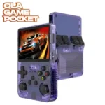 Ola Game Pocket - +15.000 Jeux - écran 3,5" HD - Game Boy - Console rétro portable multi-émulateurs - OLA-GPKT36S - Violet Transparent