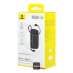 PowerBank à charge rapide Baseus QPow 2 – 10000mAh – 30W – 2 câbles Type-C intégrés – Indicateur LED numérique pour suivre le niveau de batterie - Noir - P10055008113-00 – Image 3