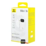 PowerBank à charge rapide Baseus QPow 2 – 10000mAh – 30W – 2 câbles Type-C intégrés – Indicateur LED numérique pour suivre le niveau de batterie - Blanc - P10055008213-00 – Image 3