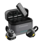 Micro cravate sans fil Movo Lavalier Porodo - 5h d'autonomie - Connecteur Type-C - Réduction de bruit - 15m - PDLAMPHF76BK – Image 2